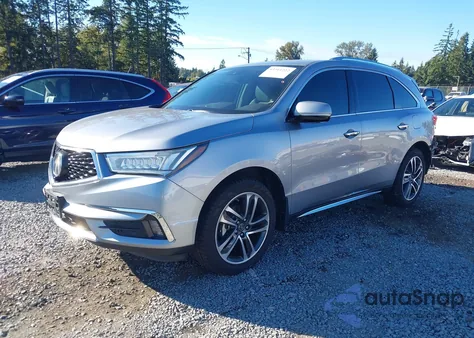 2017 Acura Mdx Advance Package z USA, uszkodzony, nr VIN 5FRYD4H80HB021581